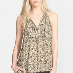 Joie Silk Front Tie Cami